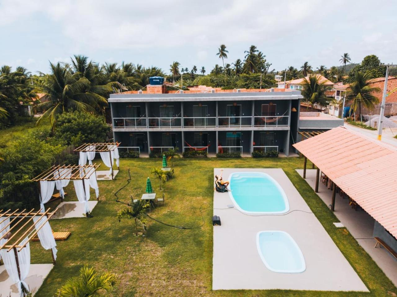 Pousada Pe Na Areia Sao Miguel dos Milagres Exterior photo