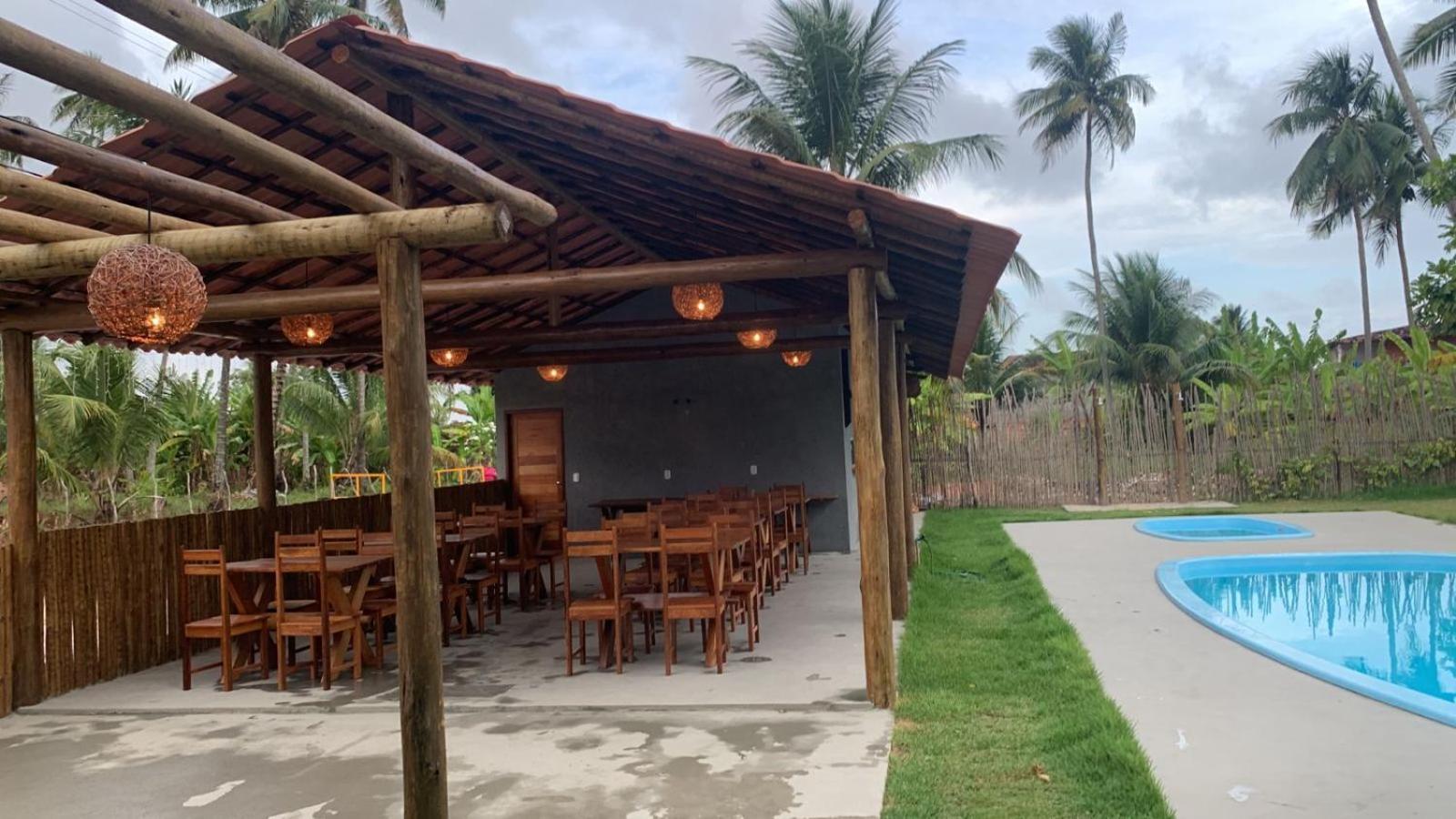 Pousada Pe Na Areia Sao Miguel dos Milagres Exterior photo